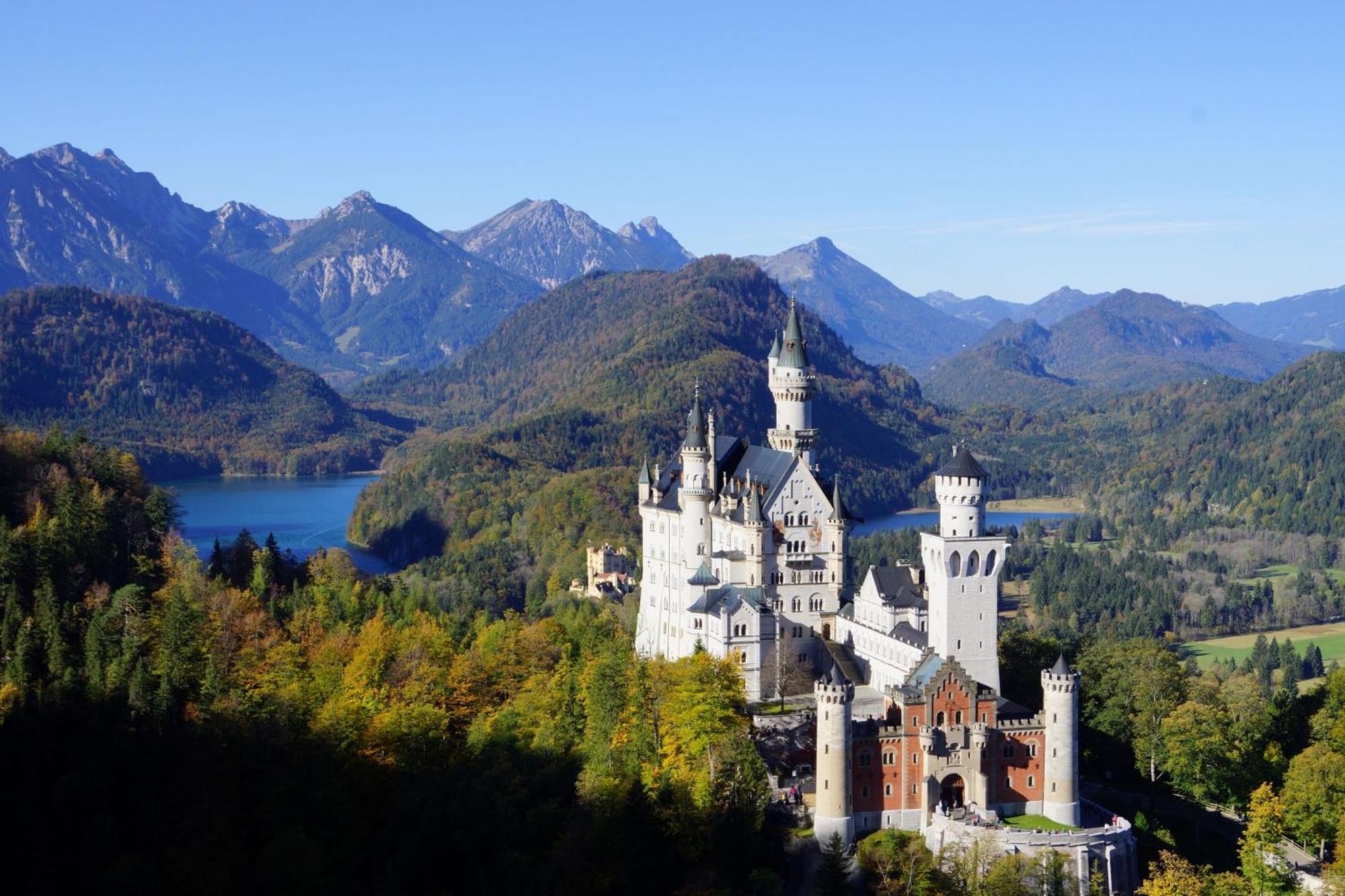 Ferienwohnung Herzstueck Im Haus Schlossblick ฟุสเซ่น ภายนอก รูปภาพ